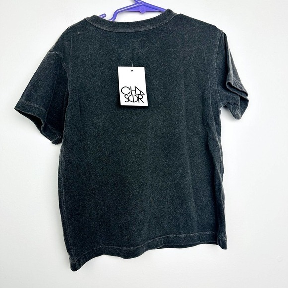 Chaser NWT Kids Boys Geckos Graphic Print Crew Neck Casual T-Shirt Gray Size 6 - Picture 4 of 5